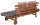 Garden Pleasure Gartenbank RINCON 985283 natur Holz 190,0 cm