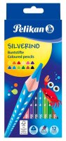 Pelikan SILVERINO Buntstifte farbsortiert, 12 St.