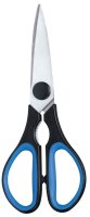 WEDO Schere Soft-Cut schwarz-blau 21,5 cm