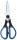 WEDO Schere Soft-Cut schwarz-blau 21,5 cm