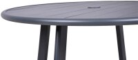 Garden Pleasure Gartentisch COSTA anthrazit rund 101,5 x...