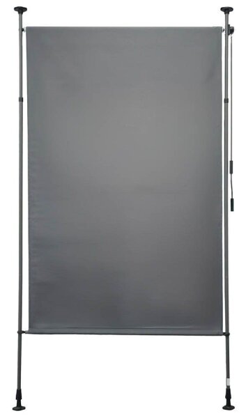Garden Pleasure Outdoor Sichtschutz-Stellwand Divido anthrazit 150,0 x 228,0 - 316,0 cm