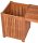 Garden Pleasure Gartenbank VANDA 985191 natur Holz 150,0 cm