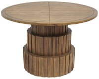 Garden Pleasure Gartentisch NADI walnuss rund 120,0 x...