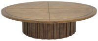 Garden Pleasure Gartentisch NADI walnuss rund 120,0 x...