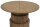 Garden Pleasure Gartentisch NADI walnuss rund 120,0 x 120,0 x 77,0 cm