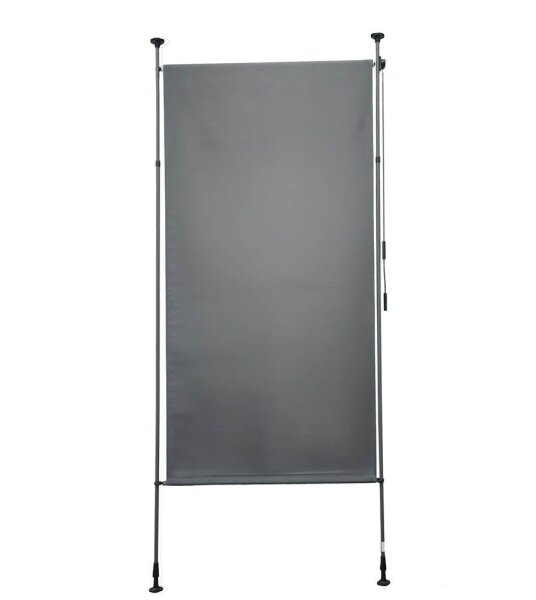 Garden Pleasure Outdoor Sichtschutz-Stellwand Divido anthrazit 120,0 x 228,0 - 316,0 cm