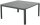 Garden Pleasure Gartentisch AMIRA grau rechteckig 97,0 /149,0 x 149,0 x 75,0 cm