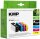 KMP  schwarz, cyan, magenta, gelb Druckerpatronen kompatibel zu HP 364XL (N9J74AE), 4er-Set