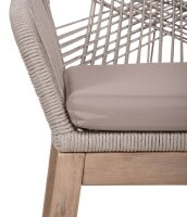 Garden Pleasure Sitzgruppe ARVADA/POMONA beige, natur Holz, 5-teilig
