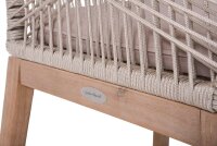 Garden Pleasure Sitzgruppe ARVADA/POMONA beige, natur Holz, 5-teilig