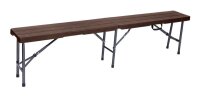 Garden Pleasure Sitzbank TABORA 304793 braun Kunststoff...
