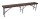Garden Pleasure Sitzbank TABORA 304793 braun Kunststoff 180,0 cm