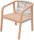 Garden Pleasure Gartenstühle BOGOTA beige, Holz, 2 St.