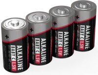 ANSMANN Batterien Red Alkaline Alkali-Mangan Baby C 1,5...