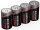 ANSMANN Batterien Red Alkaline Alkali-Mangan Mono D 1,5 V, 4 St.