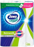 Zewa Küchenrollen WISCH&WEG Reinweiss 2-lagig, 16 Rollen