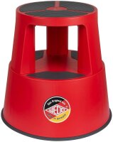 WEDO Rollhocker SuperStep rot Kunststoff
