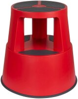 WEDO Rollhocker SuperStep rot Kunststoff