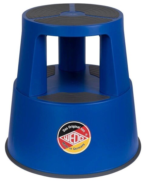 WEDO Rollhocker SuperStep blau Kunststoff