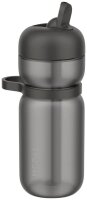 MEPAL Trinkflasche Flip Sport graphite black 600,0 ml, 1...