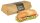 PAPSTAR Burger-Boxen Good Food braun, grau 21,0 x 6,2 cm, 50 St.