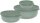 MEPAL Frischhaltedosen-Set Lumina 2.0 grün 0,25/0,75/1,5 l, 1 Set