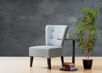 meet powered by PAPERFLOW Besuchersessel Brighton FTBRI.01.02 grau Stoff, 1 St.