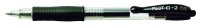 PILOT G2 Gelschreiber schwarz/transparent 0,3 mm,...