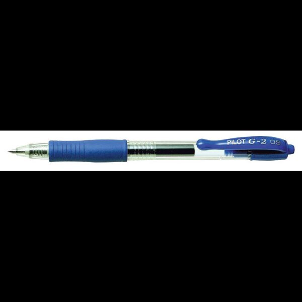PILOT G2 Gelschreiber blau/transparent 0,3 mm, Schreibfarbe: blau, 1 St.