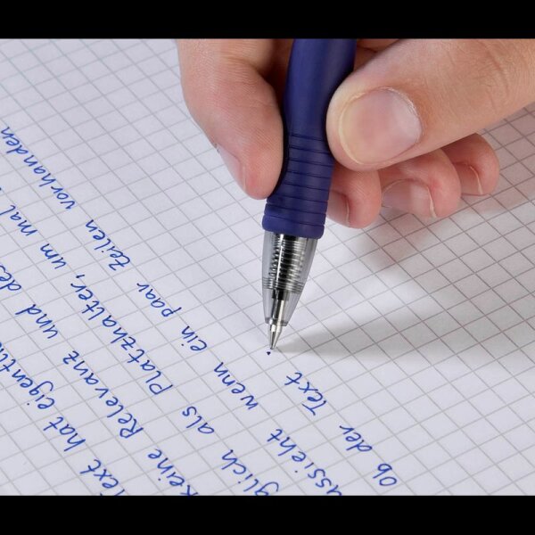 PILOT G2 Gelschreiber blau/transparent 0,4 mm, Schreibfarbe: blau, 1 St.