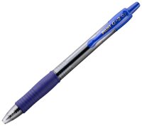 PILOT G2 Gelschreiber blau/transparent 0,4 mm, Schreibfarbe: blau, 1 St.