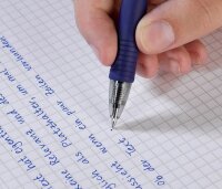 PILOT G2 Gelschreiber blau/transparent 0,4 mm, Schreibfarbe: blau, 1 St.