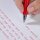 PILOT G2 Gelschreiber rot/transparent 0,4 mm, Schreibfarbe: rot, 1 St.