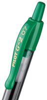PILOT G2 Gelschreiber grün/transparent 0,4 mm, Schreibfarbe: grün, 1 St.