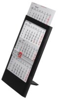 Tischkalender Einsteckkalender 2026/2027 schwarz, 1 St.