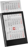 Tischkalender Einsteckkalender 2026/2027 schwarz, 1 St.