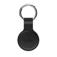 sbs Schlüsselanhänger Apple AirTag Halterung grau