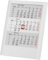 Tischkalender Einsteckkalender 2026/2027 weiß, 1 St.