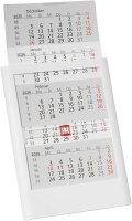 Tischkalender Einsteckkalender 2026/2027 weiß, 1 St.