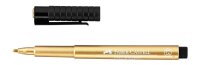 FABER-CASTELL Pitt Artist Pen Lackmarker gold 1,5 mm, 1 St.
