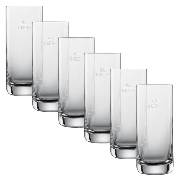 Schott Zwiesel Longdrinkgläser Convention 300,0 ml, 6 St.  ( 103625 )