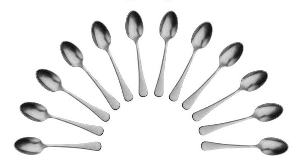 PICARD & WIELPÜTZ Kaffeelöffel Rossini Vintage silber, 12 St.  ( 199V124 )