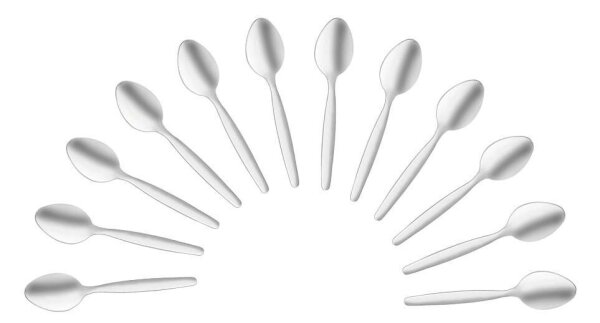 Amefa Espressolöffel Scandinave silber, 12 St.