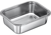 WESTMARK Frischhaltedose 7,0 cm hoch silber 1,3 l, 1 St.