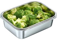 WESTMARK Frischhaltedose 7,0 cm hoch silber 1,3 l, 1 St.