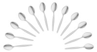 Amefa Kaffeelöffel Scandinave silber, 12 St.