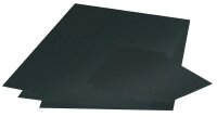 folia Scherenschnittpapier gummiert schwarz 105 g/qm 20...