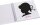 folia Scherenschnittpapier ungummiert schwarz 90 g/qm 20 Bogen