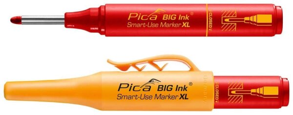 Pica Big Ink 170/40 Tieflochmarker rot 2,0 - 4,0 mm, 1 St.